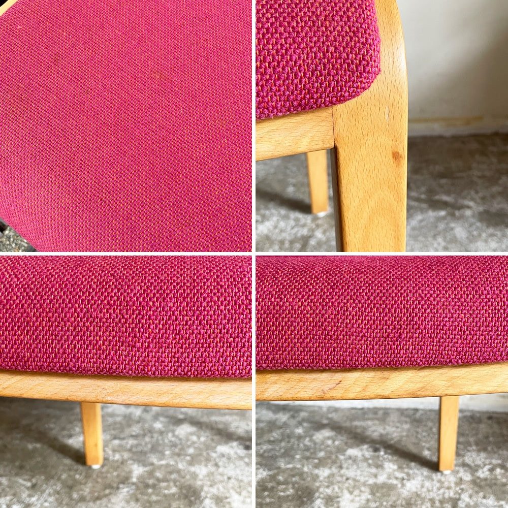 ノル Knoll 1305 アームレスチェア サイドチェア ダイニングチェア プライウッド ビル・ステファン Bill Stephens ビンテージ ミッドセンチュリー 現状品 ■