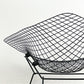 ノル Knoll ビンテージ ダイヤモンドチェア Diamond Chair ラージ ハリー ベルトイア Harry Bertoia ブラック ミッドセンチュリー 名作 ●