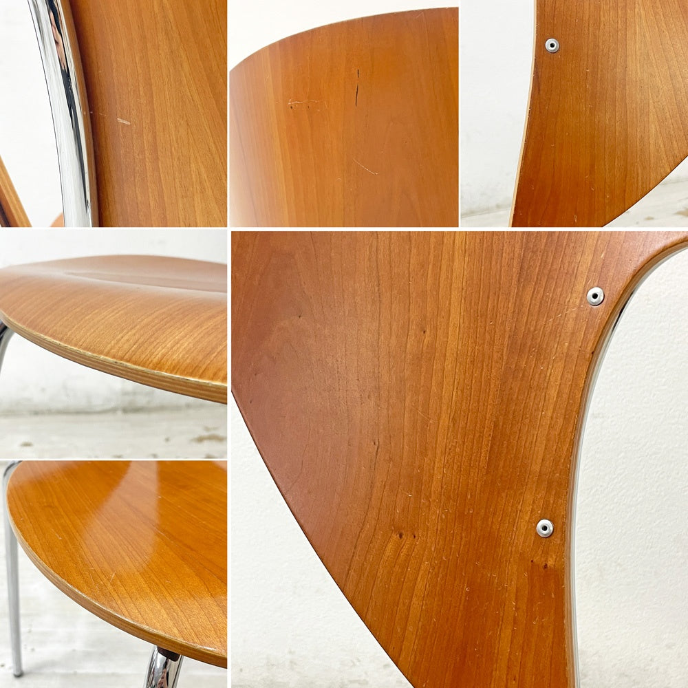 ストゥア STUA グローバス GLOBUS ダイニングチェア スタッキングチェア プライウッド ジョン・ガスカ Jesus スペイン モダン A ●