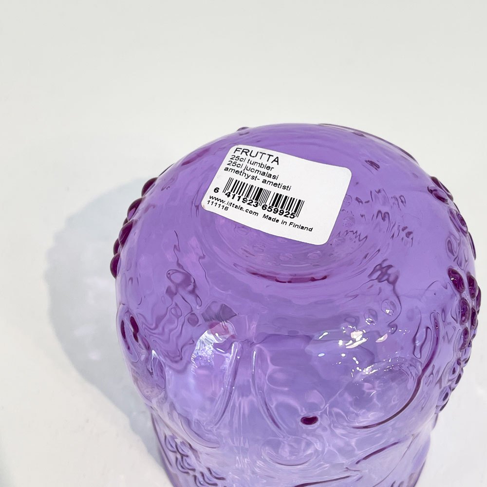 イッタラ iittala フルッタ Frutta タンブラー 250ml アメジスト オイバ トイッカ 廃番カラー 北欧食器 ◎