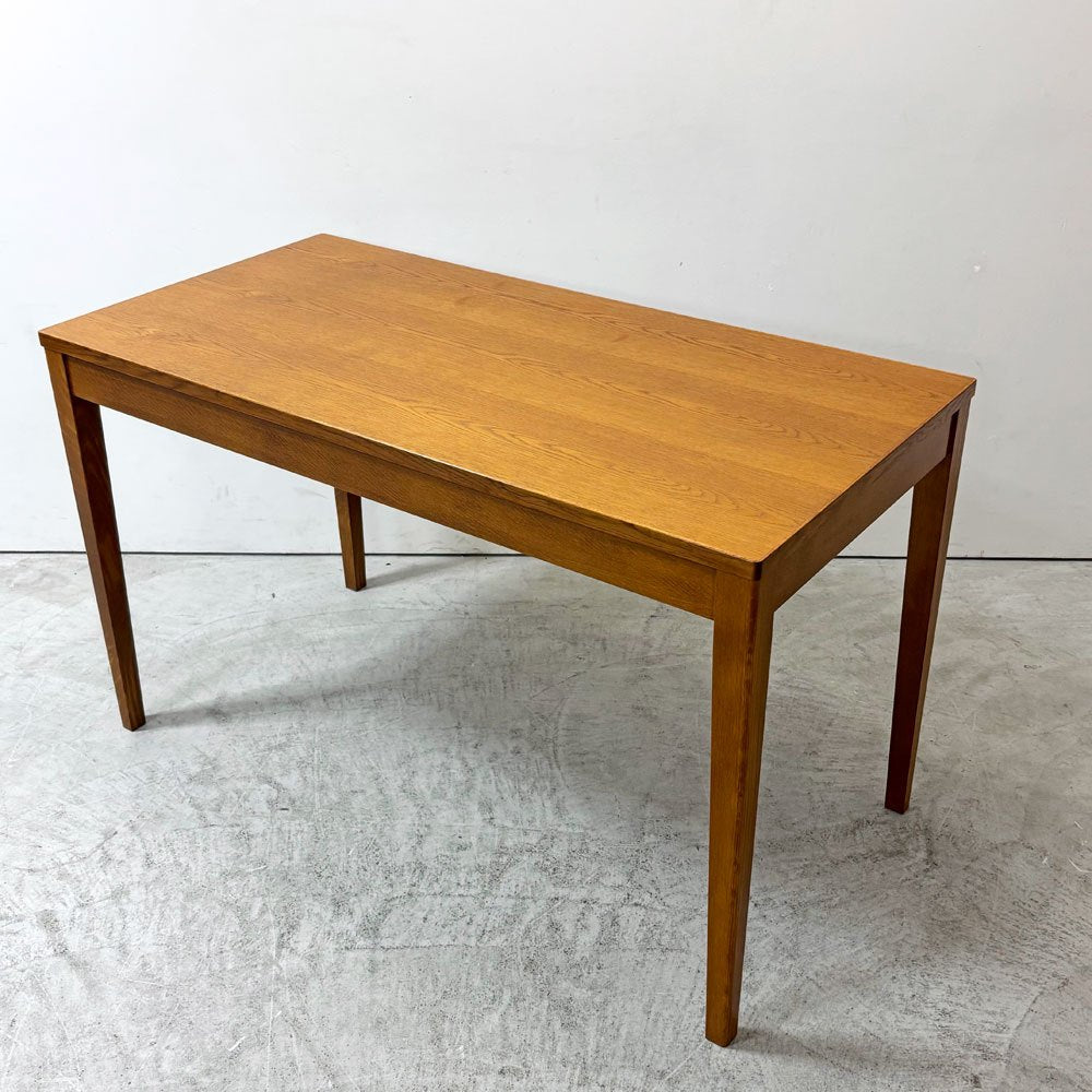スタンダードトレード STANDARD TRADE DSK-04B ダイニングテーブル デスク オーク材 ブラウン W120 x D60cm ●