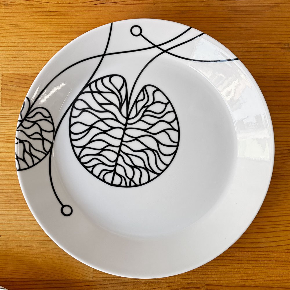 イッタラ × マリメッコ iittala × marimekko ボットナ BOTTNA プレート 21cm 2枚セット アンナ・ダニエルソン Anna Danielsson 北欧食器 フィンランド 廃番 A ◇