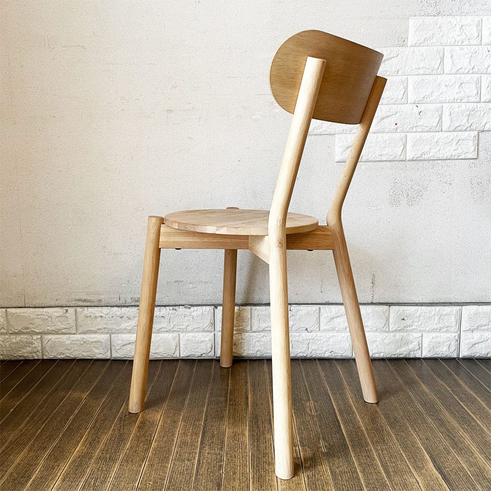 カリモクニュースタンダード KARIMOKU NEW STANDARD キャストールチェア CASTOR CHAIR ダイニングチェア PURE OAK 板座 スタッキング BIG-GAME B ◎