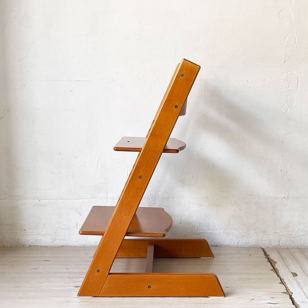 ストッケ STOKKE トリップトラップ TRIPP TRAPP ベビーチェア チェリーカラー キッズチェア S/N3～ ノルウェー 北欧家具 ★