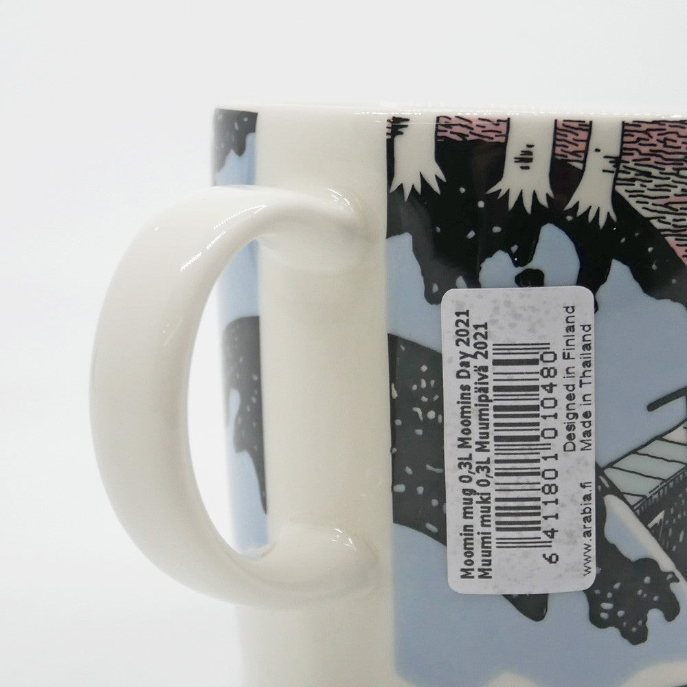アラビア ARABIA ムーミンマグ MOOMIN ムーミンズデイ ムーミンの日 2021年 一日限定販売 フィンランド 北欧食器 箱付き ●