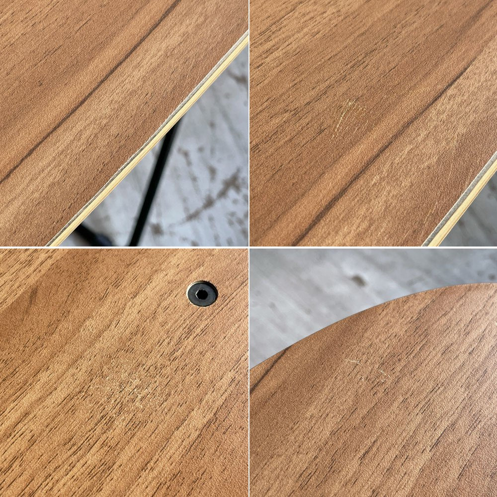 東屋 AZUMAYA スケートボードテーブル skateboard table ROSIL ロシル サイドテーブル スチール メラミン化粧合板 インダストリアル B ♪