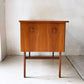 デンマークビンテージ Danish Vintage チーク材 両袖デスク 袖机 パーソナルデスク 北欧家具 Teak Vintage desk 鍵付属  ★