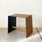 リンド ディーエヌエー LIND DNA スツール＆テーブル Stool & Table アルミ x リサイクルレザー×オーク材 デンマーク ★