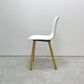 ヴィトラ vitra ハルウッド HAL WOOD サイドチェア ダイニングチェア ホワイト ナチュラルオーク ジャスパー・モリソン 定価￥78,100- A ●