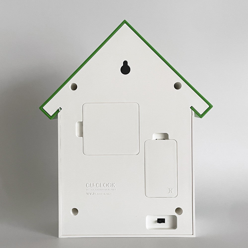 マジス MAGIS クークロック CU-CLOCK 鳩時計 グリーン 未使用品 動作確認済み 深澤 直人 イタリア モダンデザイン 参考価格¥59.400- ■