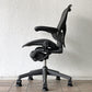 ハーマンミラー Herman Miller アーロンチェア Bサイズ ポスチャーフィット フル装備 グラファイト ビル・スタンフ＆ドン・チャドウィック ◇