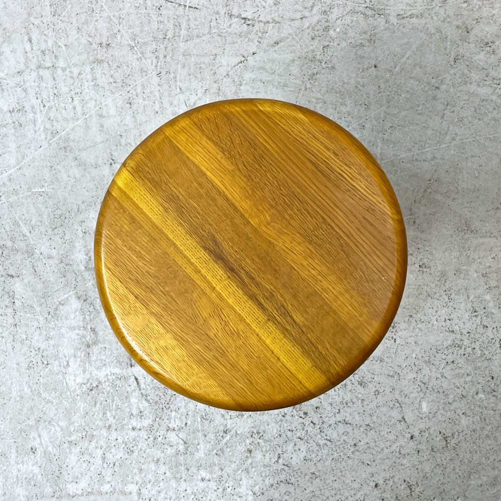 クラッシュゲート CRASHGATE ノットアンティークス Knot Antiques リフト ロースツール LIFT STOOL Lo オーク無垢材 回転昇降 インダストリアル 廃番 ●