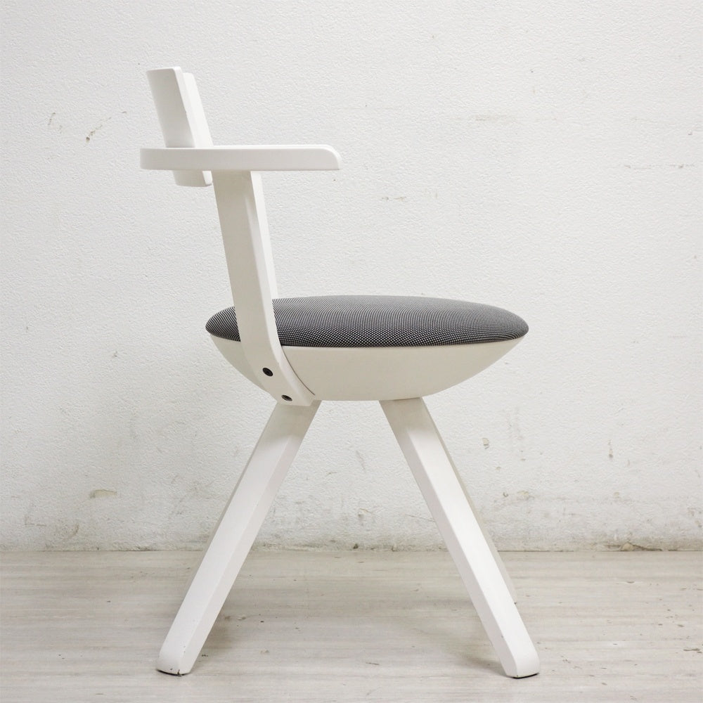 アルテック artek ライバルチェア Rival Chair ダイニングチェア ホワイトラッカー コンスタンチン・グルチッチ Konstantin Grcic ●