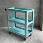 ダルトン DULTON メタルツールカート サックスブルー METAL TOOL CART SAX BLUE 3段トレー キャスター付 定価 ￥22,000- ♪