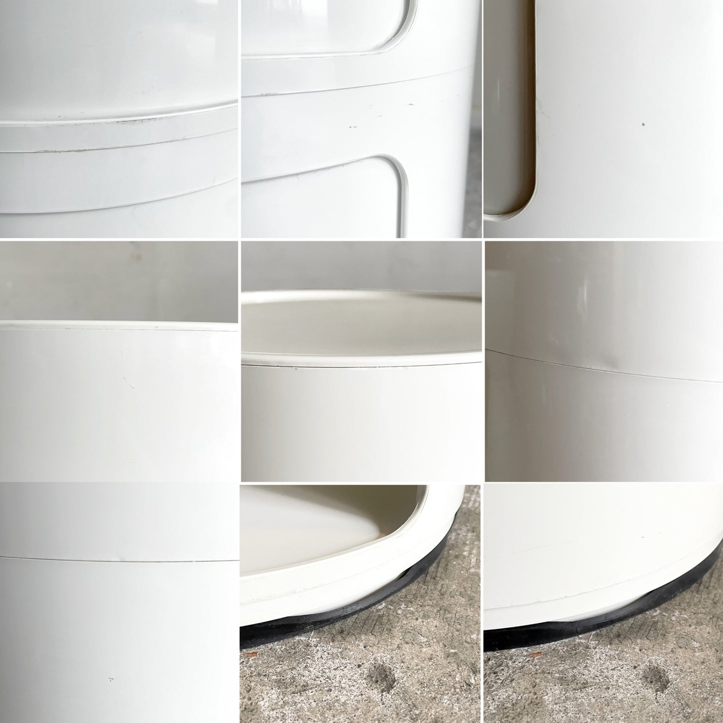 カルテル Kartell コンポニビリ 3段 ホワイト ストレージボックス アンナ・カステッリ・フェリエーリ イタリア ■