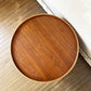 ソフトライン SOFTLINE ドラムスパフ DRUMS POUF スツール リビングテーブル ウォールナットトレイ Φ60cm アクタス取扱 定価￥69,300- ◎