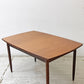 ビンテージ Vintage チーク材 エクステンションテーブル ダイニングテーブル 伸長式 W132-179cm 北欧スタイル ミッドセンチュリー ●
