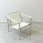 ル・コルビュジェ Le Corbusier LC1 スリングチェア ホワイトレザー 名作家具 リプロダクト品 ●