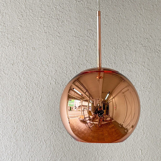 トムディクソン Tom Dixon コッパー ラウンドペンダントライト 25 Copper Round Pendant 25 コッパー 定価￥70,180- 廃番 ◇