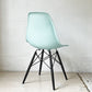 ハーマンミラー HermanMiller サイドシェルチェア ドゥエルレッグ DSW アクアスカイ × エボニー ポリプロピレン製 イームズ ミッドセンチュリー ★