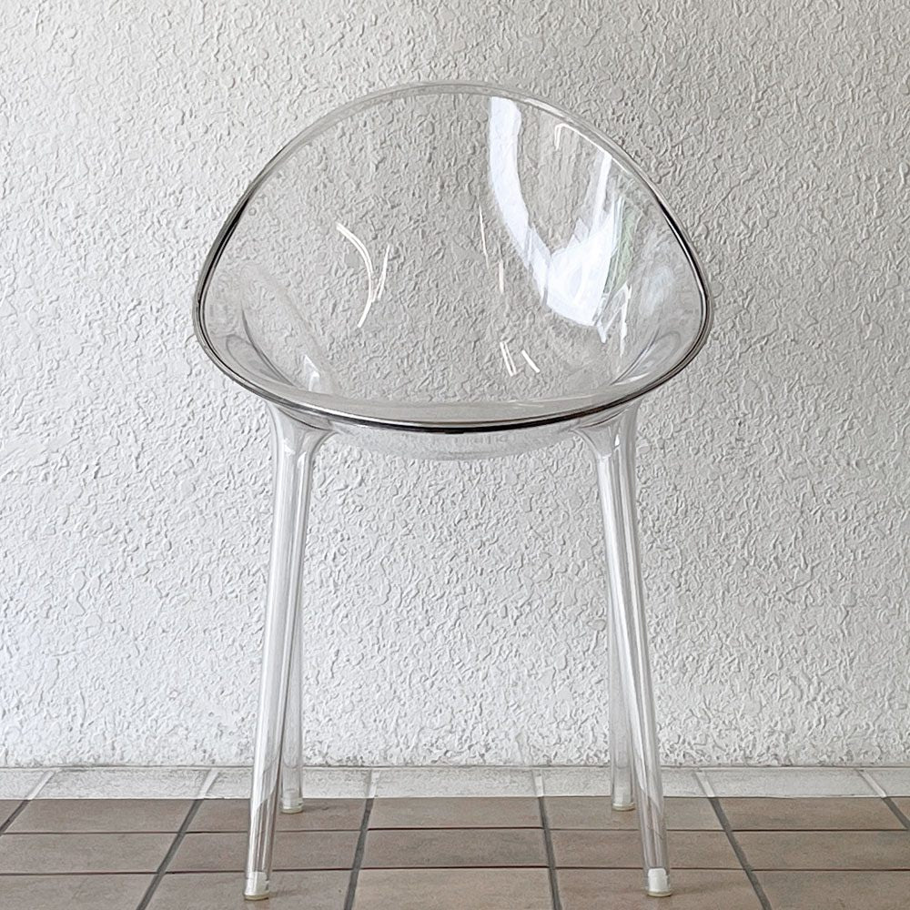 カルテル Kartell ミスターインポッシブル MR. IMPOSSIBLE ダイニングチェア クリスタル フィリップ・スタルク 定価77,200円 イタリア ◇