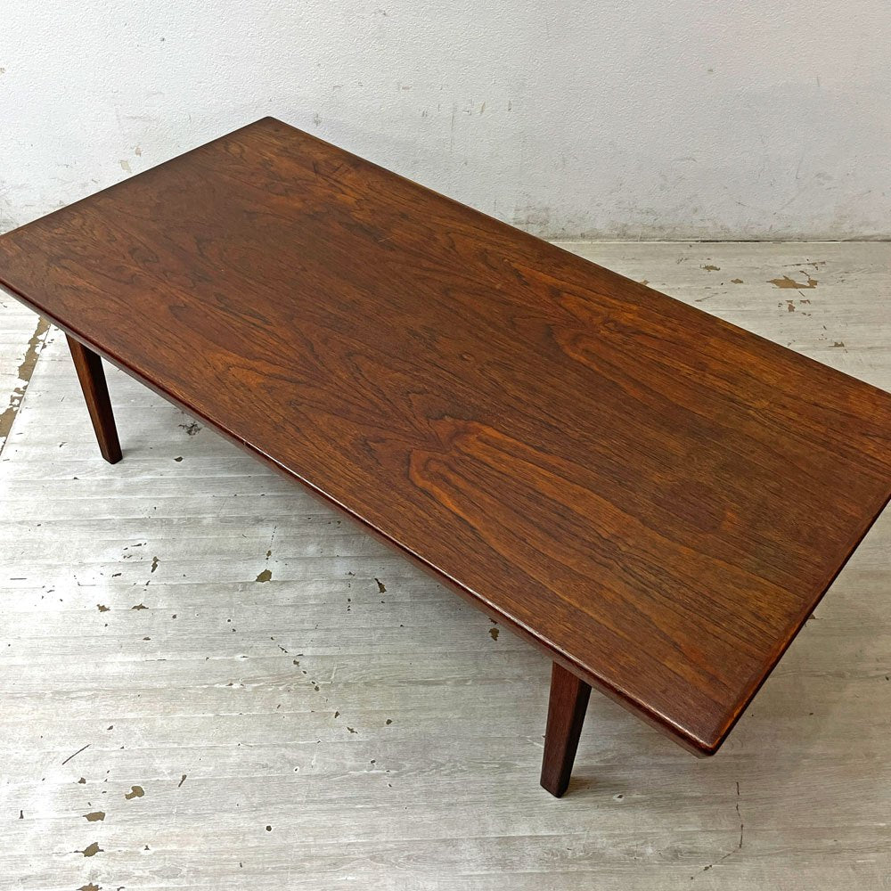 ジャパンビンテージ Japan Vintage チーク材 コーヒーテーブル ローテーブル 北欧スタイル W140cm ●