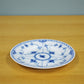 ロイヤルコペンハーゲン ROYAL COPENHAGEN ブルーフルーテッド ハーフレース プレート 17cm 北欧食器 C ◎