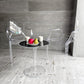 カルテル Kartell ティップトップ TIPTOP サイドテーブル ブラック PMMA フィリップ・スタルク Philippe Starck イタリア 定価￥52,500- ♪