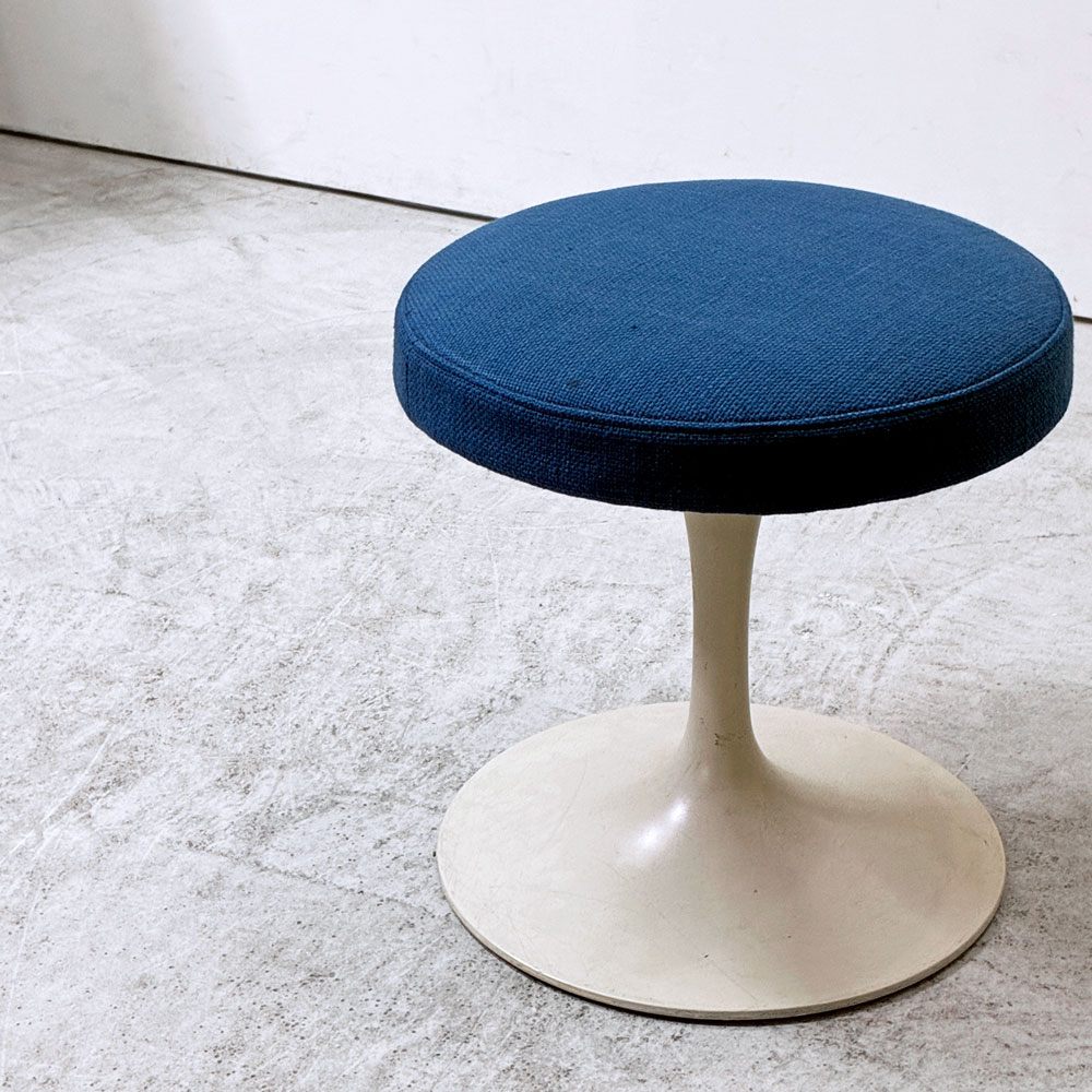 ノル ノール Knoll ビンテージ チューリップ スツール 回転式 エーロ・サーリネン  Eero Saarinen スペースエイジ ミッドセンチュリー B ●