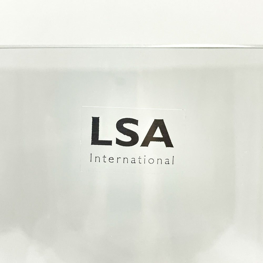 エルエスエー インターナショナル LSA international コラム COLUMN 40cm フラワーベース ガラス 花瓶 キャンドルホルダー 定価￥51,260- ●