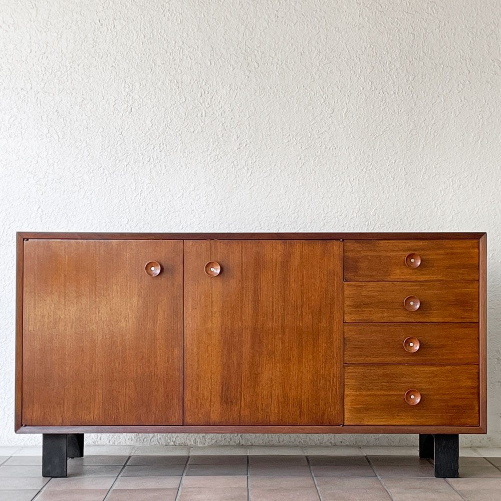 ハーマンミラー Herman Miller ネルソンベーシックキャビネット Nelson Basic Cabinet Series 4ドロワー チェスト 1950年代 ビンテージ ジョージ・ネルソン ミッドセンチュリー 希少 ◇