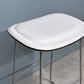 カッペリーニ Cappellini ハイパッドスツール Hi pad Stool ホワイトレザー×ステンレススチール ジャスパー・モリソン Jasper Morrison イタリアモダン ◎