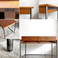 トラックファニチャー TRUCK FURNITURE スット デスク SUTTO DESK ナラ材 x スチール脚 インダストリアルデザイン 定価￥264,000- ■