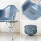 ハーマンミラー Herman Miller アームシェルチェア 現行FRP製 ネイビー エッフェルベース C&R イームズ ミッドセンチュリー ★