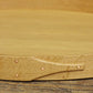 フナハシトモハル 楕円盆 オーク材 30x23cm オーバルトレイ 現代作家 ◎