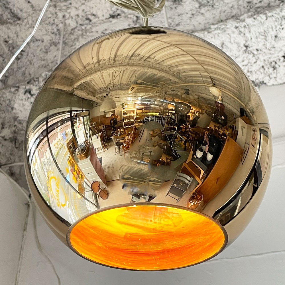 トムディクソン Tom Dixon コッパー Copper Round Pendant 25 ペンダントライト ラウンド ブロンズ 箱付 定価￥70,180- 廃番 ★