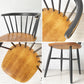 ビンテージ Vintage Nässjö Stolfabrik ダイニングチェア ハーフアーム  ユング・エクストローム Yngve Ekström スウェーデン 北欧家具 希少 ★