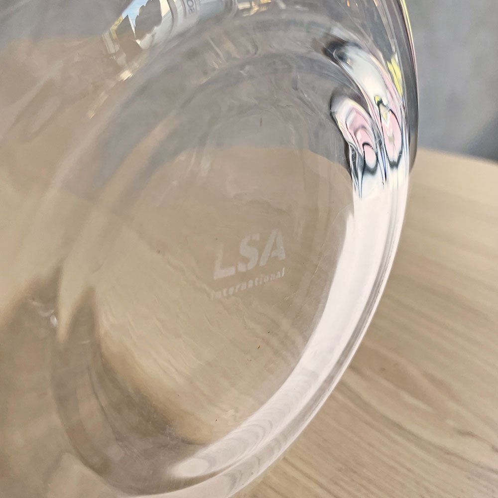 LSAインターナショナル TLA0749 フラワーベース 花瓶 ガラス瓶 H34cm イギリス ♪
