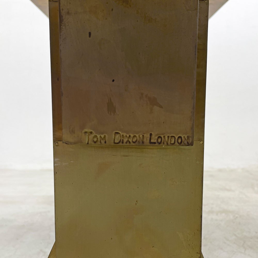 トムディクソン Tom Dixon マス MASS コンソールテーブル ダイニングテーブル デスク W180cm 真鍮 ハンドメイド 英国製 〓