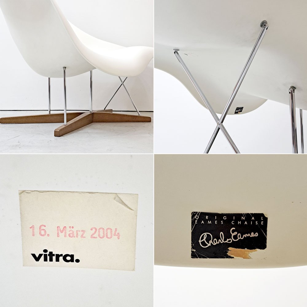 ヴィトラ vitra ラ・シェーズ La chaise ラウンジチェア 寝椅子 チャールズ ＆ レイ・イームズ Charles & Ray Eames 名作 ミッドセンチュリー ●