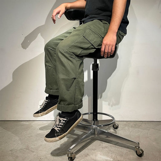 ハーマンミラー Herman Miller AO-1シリーズ パーチ Perch ワークチェア ドラフティングスツール 本革 ブラックレザー 昇降 ビンテージ ジョージネルソン 座面張替済み ●