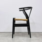 カールハンセン＆サン Carl Hansen & Son CH24 Yチェア ブラックラッカー ビーチ材 ペーパーコード ハンス・J・ウェグナー デンマーク 北欧家具 ◎