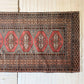 トライバルラグ Tribal rug トルクメン ランナーラグ 185×80cm ギュル紋様 手織 キリム 絨毯 ラグ カーペット ★