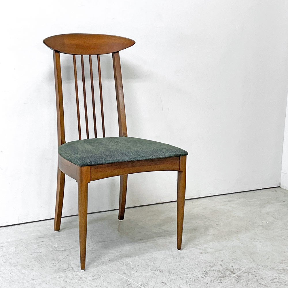 ブロイヒル Broyhill スカルプトラ Sculptra ダイニングチェア ウォールナット USビンテージ vintage ミッドセンチュリー B ●