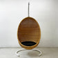 ヤマカワラタン 山川ラタン ハンギングエッグチェア HANGING EGG CHAIR C-326(NA) SHC-326 スチールスタンドセット ナナ・ディッツェル 定価約￥407,000- ●