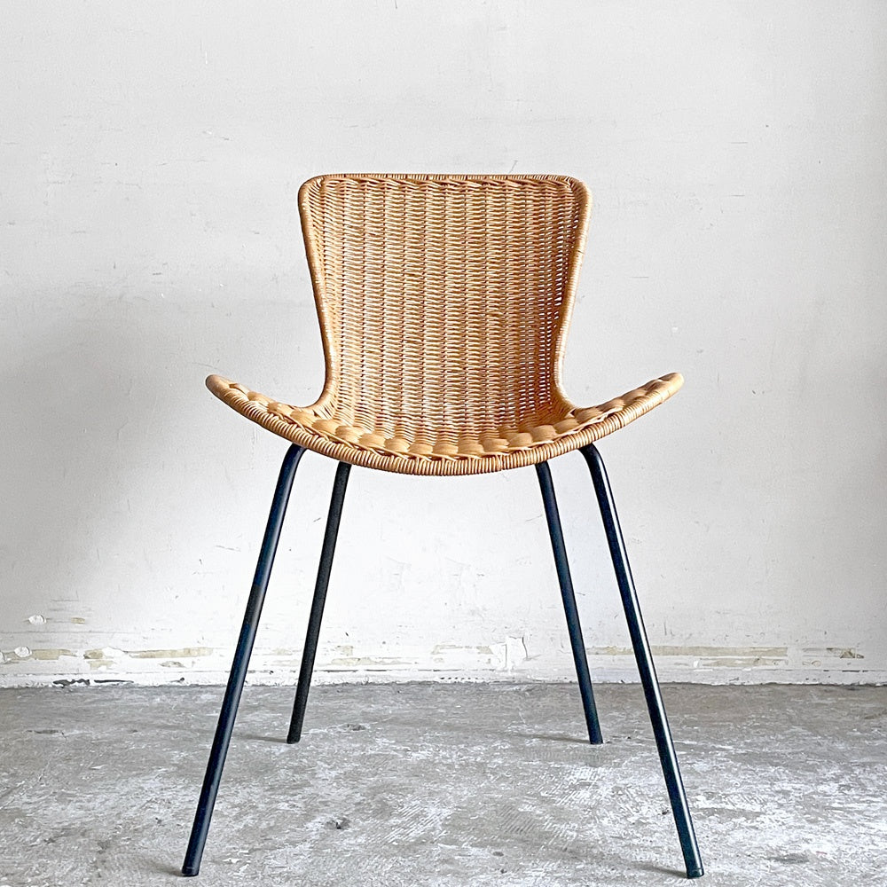 イデー IDEE マレアチェア MAREA ダイニングチェア ラタン×スチール クッション付 定価￥29,900- ■