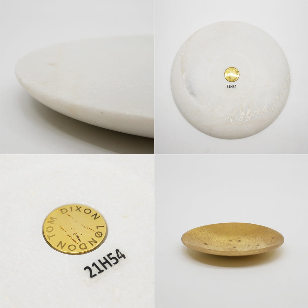 トムディクソン Tom Dixon ストーン サービングボード Stone Serving Board 大理石×真鍮 ブラスカラー 定価26,400円 ●