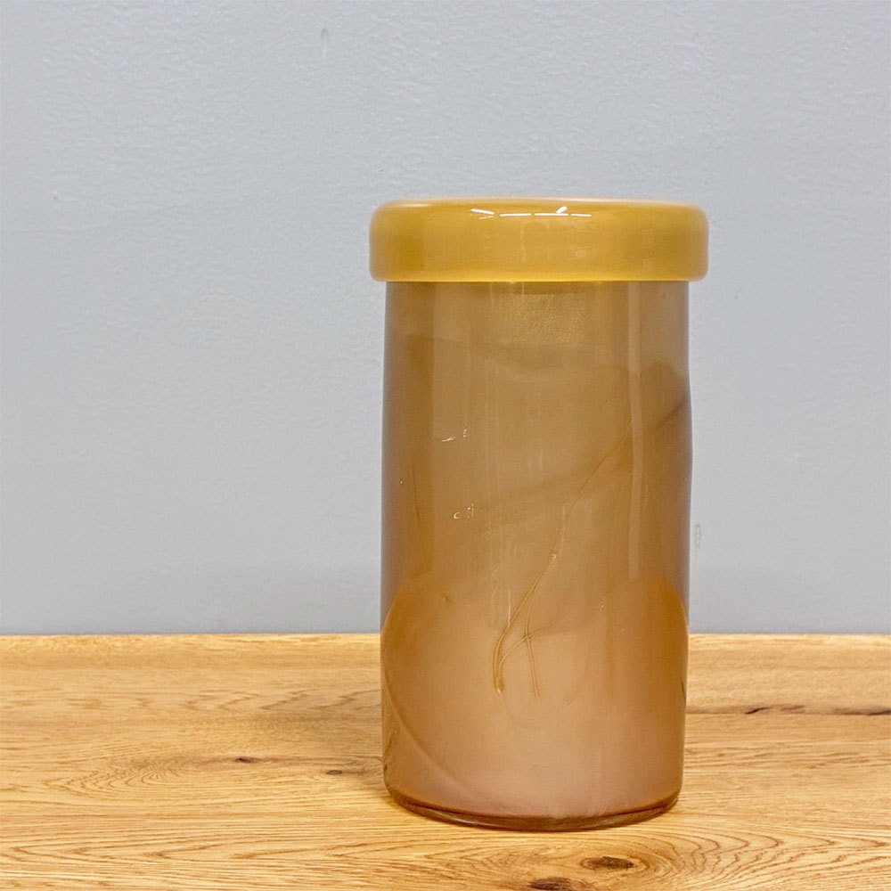 辻和美 glass ⇄ plasticシリーズ キャニスター ジャー 蓋物 H18cm ファクトリーズーマー factory zoomer 現代作家 ◎