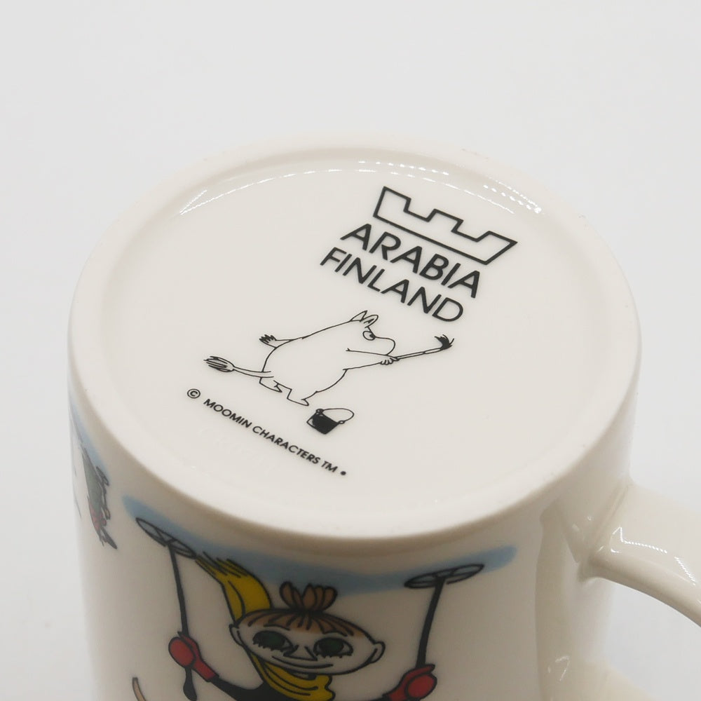 アラビア ARABIA ムーミンマグ MOOMIN ウインターゲーム 2011年 冬限定 フィンランド 北欧食器 ●