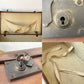 ビンテージ Vintage レザー トランク ボックス ディスプレイ 什器 オブジェ 撮影小物 ★
